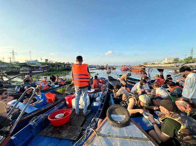 Dan Sinh Homestay Can Tho Bagian luar foto